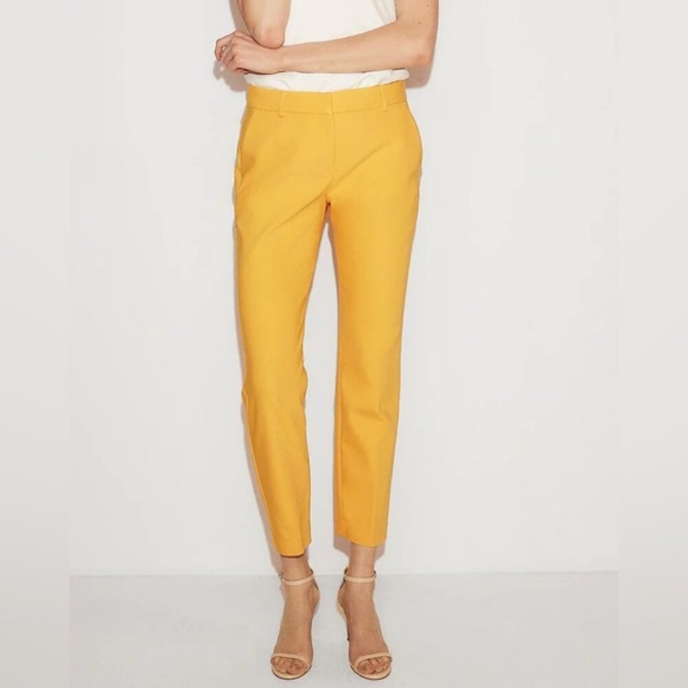 EXPRESS COLUMNIST MID-Rise ANKLE PANTS